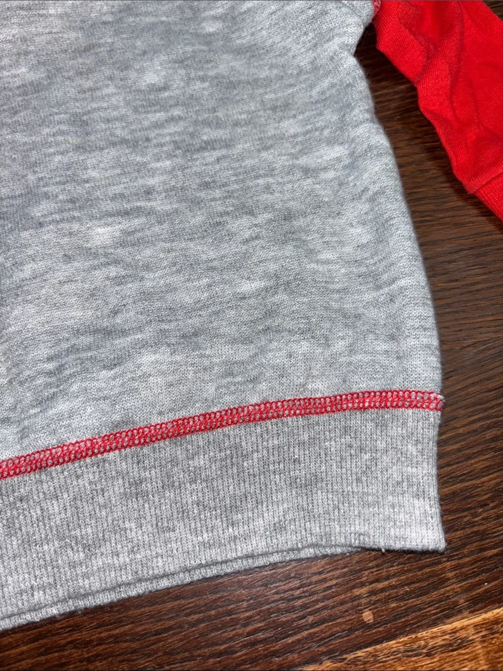 Vintage Carter's 1970’s Gray & Red “O.K. Coach” Sweatshirt 12 months